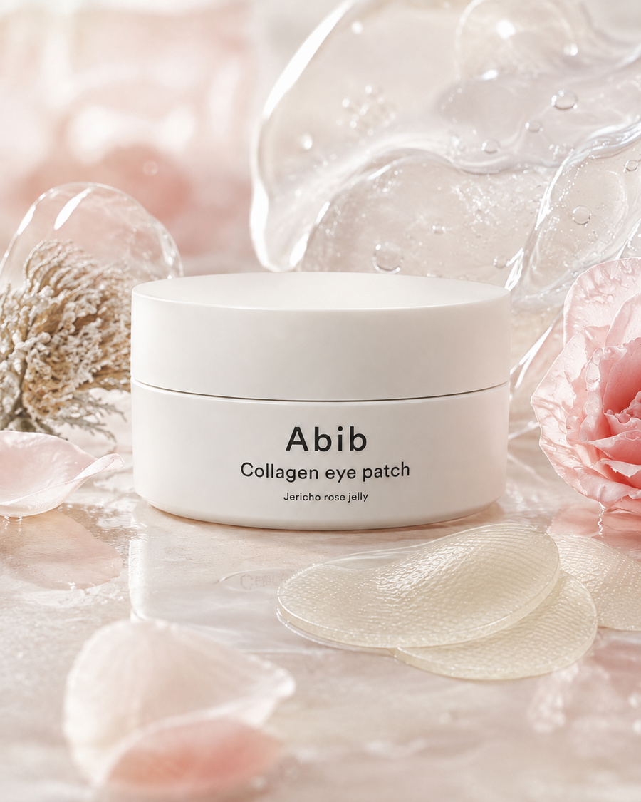 Abib Vegan Collagen Eye Patch Jericho Rose Jelly — 60 parches