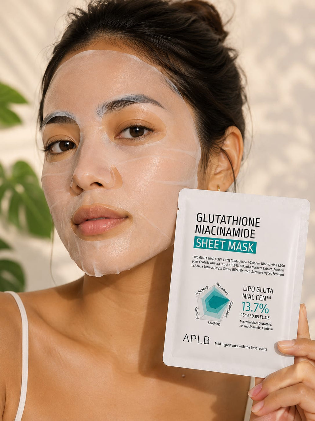 APLB Glutathione Niacinamide Sheet Mask