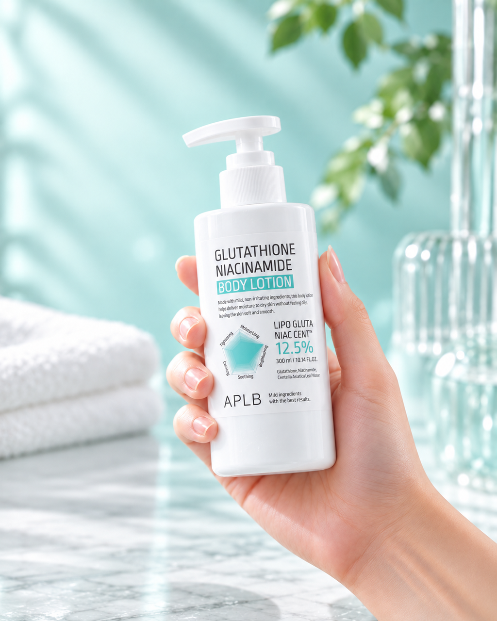 APLB Glutathione Niacinamide Body Lotion