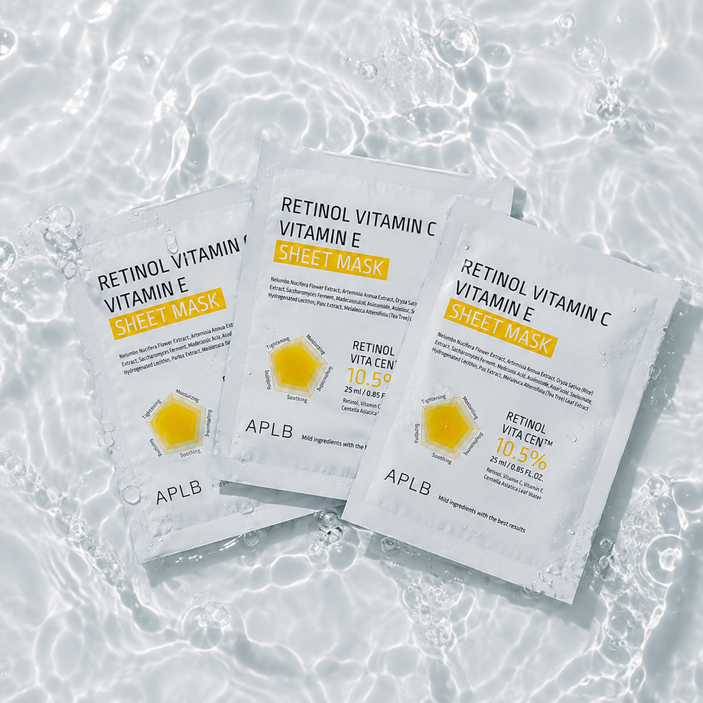 APLB Retinol Vitamin C Vitamin E Sheet Mask