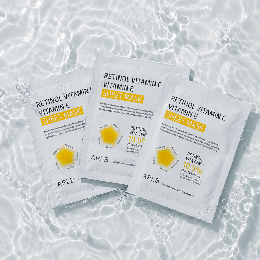 APLB Retinol Vitamin C Vitamin E Sheet Mask