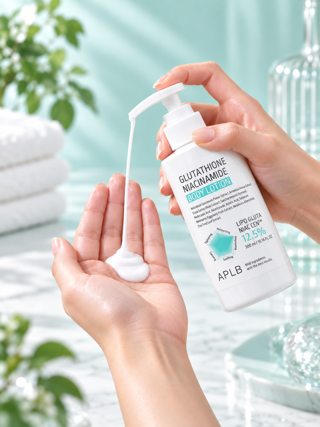 APLB Glutathione Niacinamide Body Lotion