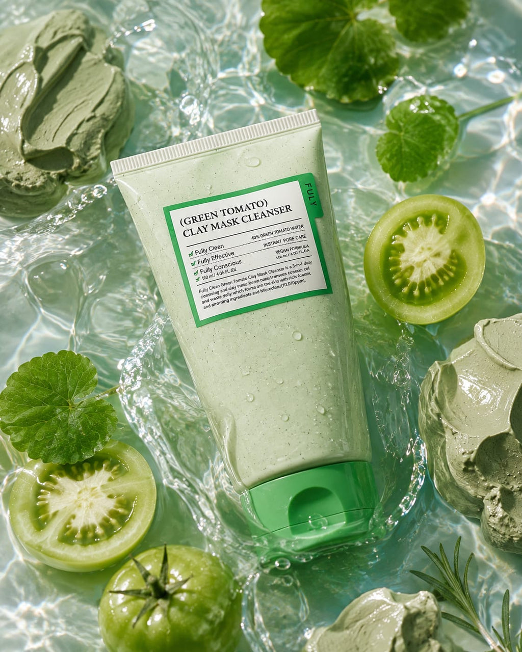 FULLY Mascarilla Green Tomato Clay