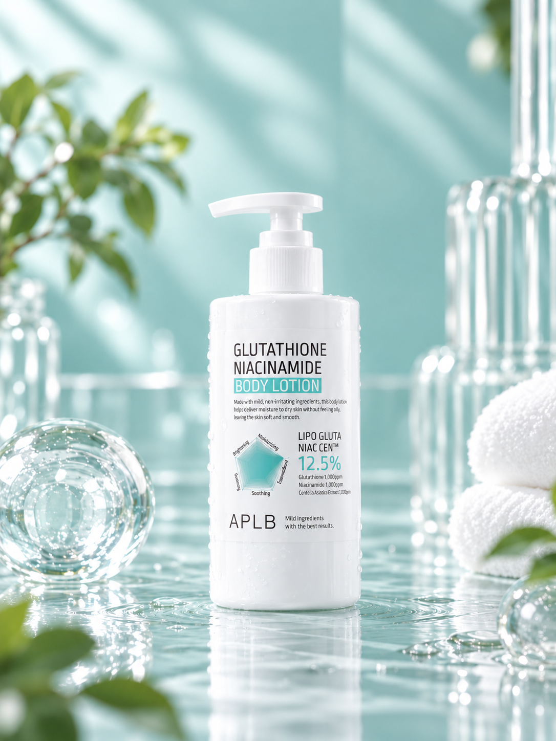 APLB Glutathione Niacinamide Body Lotion