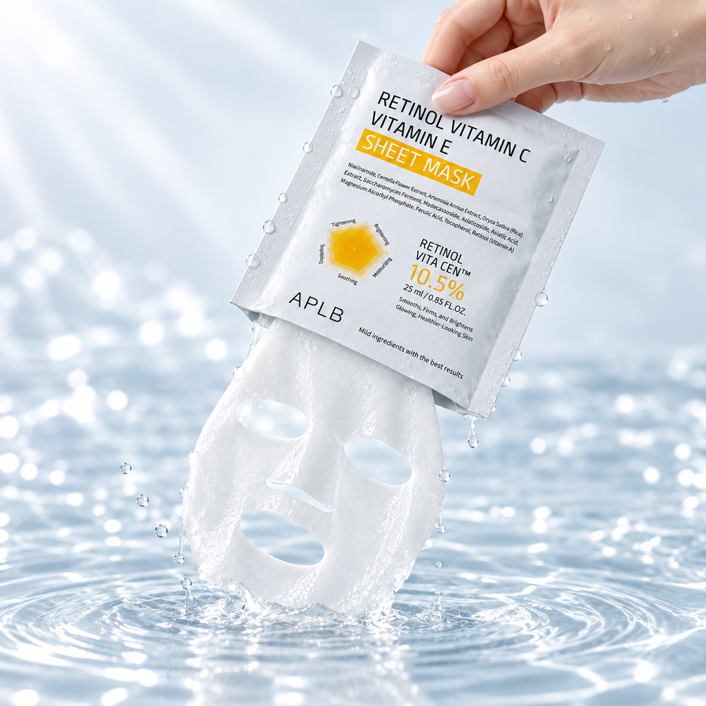 APLB Retinol Vitamin C Vitamin E Sheet Mask